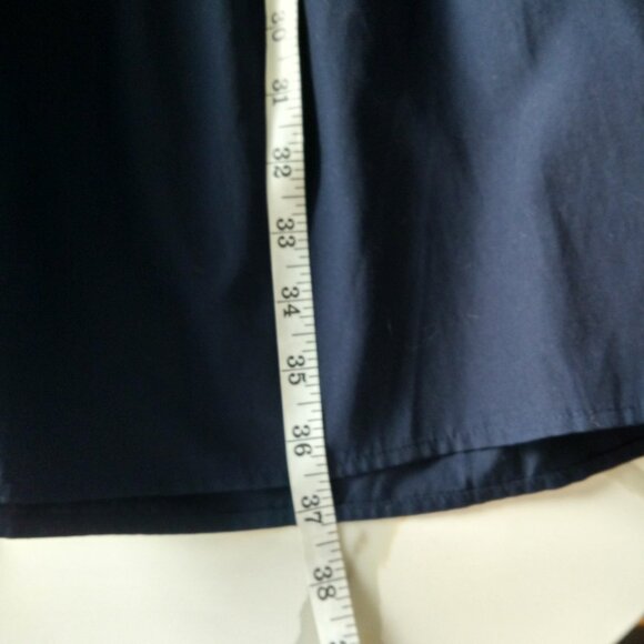 Brochu Walker Dark Navy Long sleeved Mini Dress - Picture 6 of 8